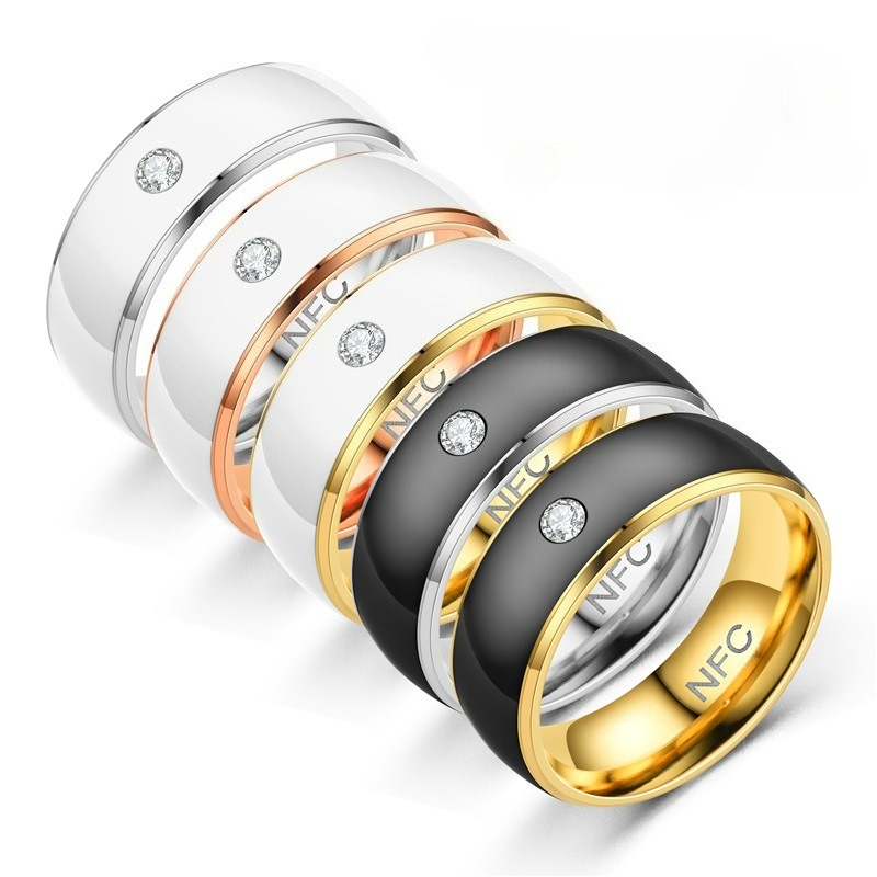 Smart Ring Nfc Pay - Pierścień NFC Transgraniczny, Modna i Personalizowana