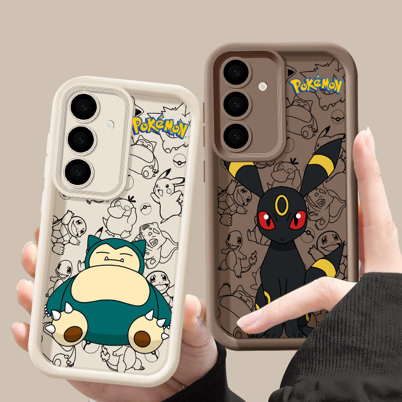 Samsung Galaxy S24 - Etui Snorlaxs Umbreons P-Pokemons Anime S26