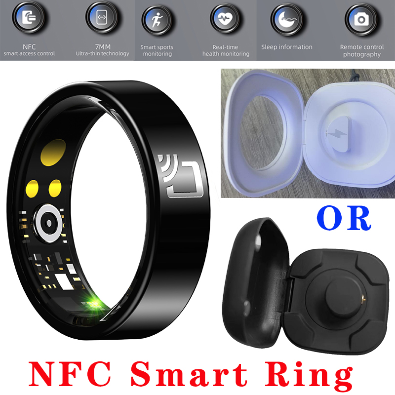 Smart Ring Nfc Pay - Inteligentny pierścień NFC z monitorem tętna