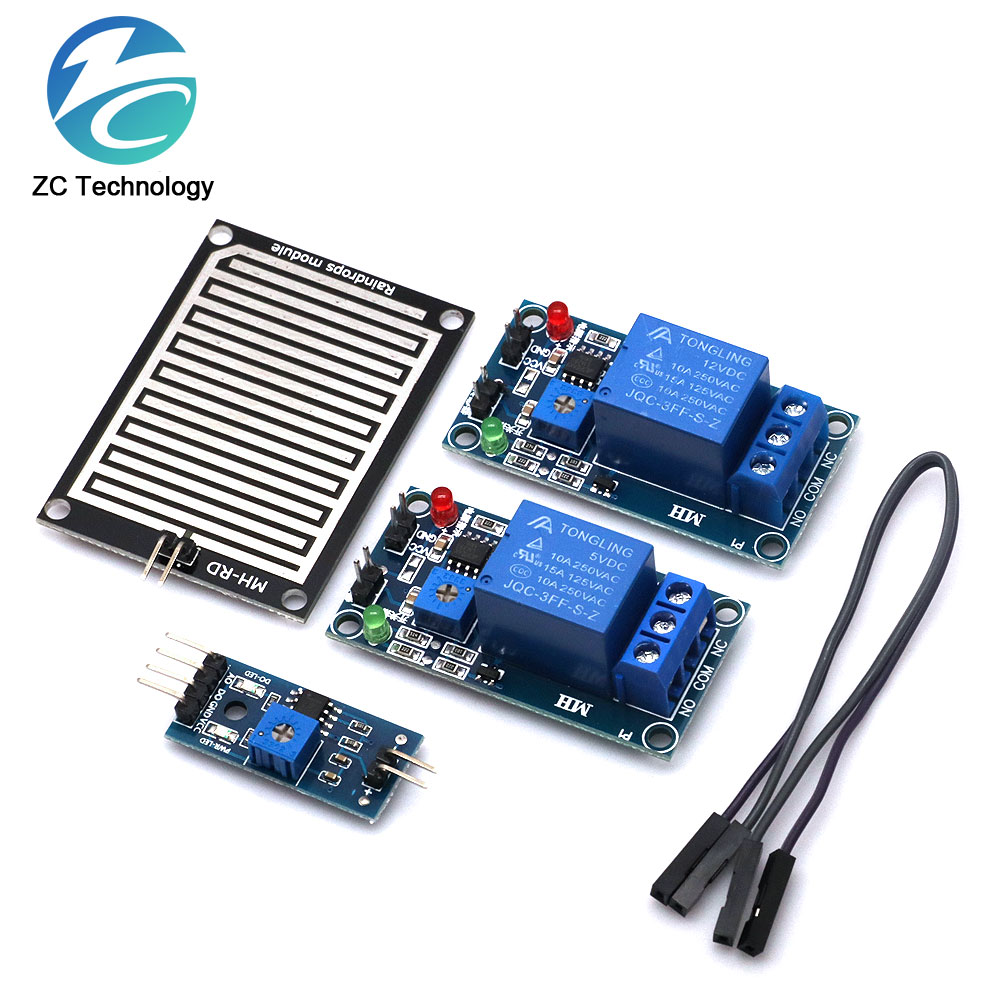 Hydration Sensor Skin - Krople deszczu moduł czujnika wykrywania deszcz