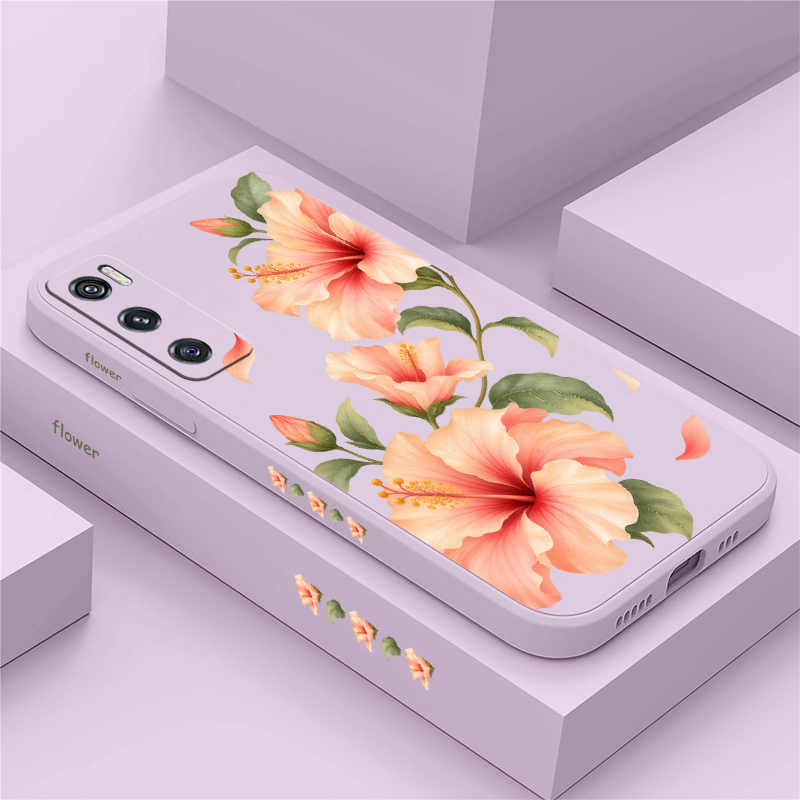 Etui z motywem dwóch różowych  – Vivo V40 recenzja i cena